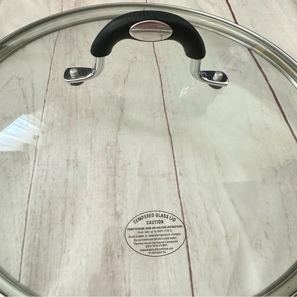 Tempered Glass Lid 11.5” Inner Diameter - Reference Y7F26